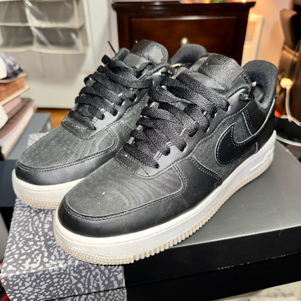 Nike Air Force 1’s Black Mesh
